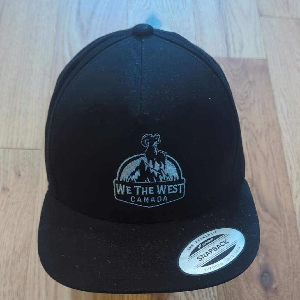 The Classics. "We The West." Black Snapback Hat.